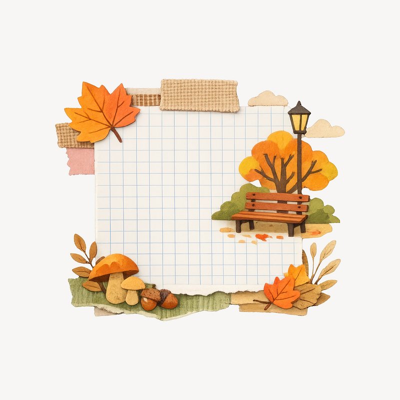Fall Background Design Paper Leaf Images | Free Photos, PNG Stickers ...