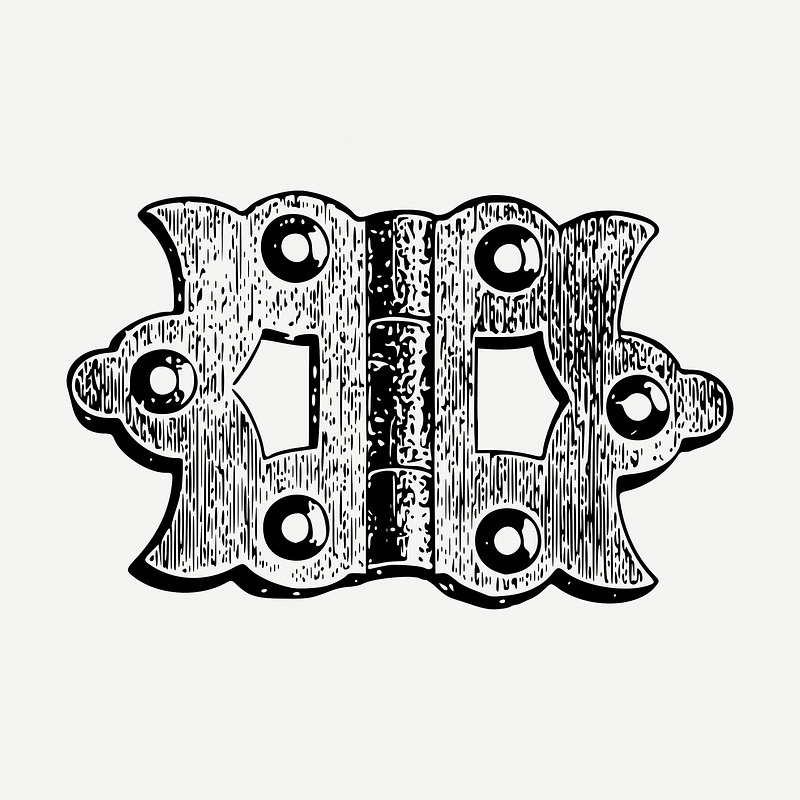 victorian keyhole drawing