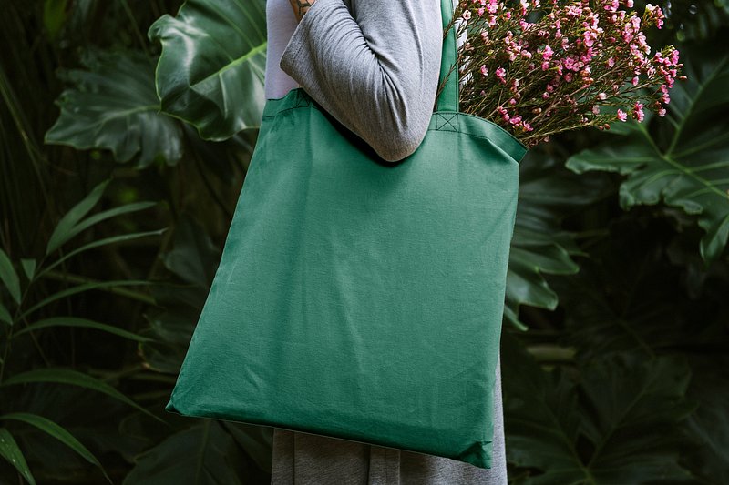 Blank Casual Tote Bags