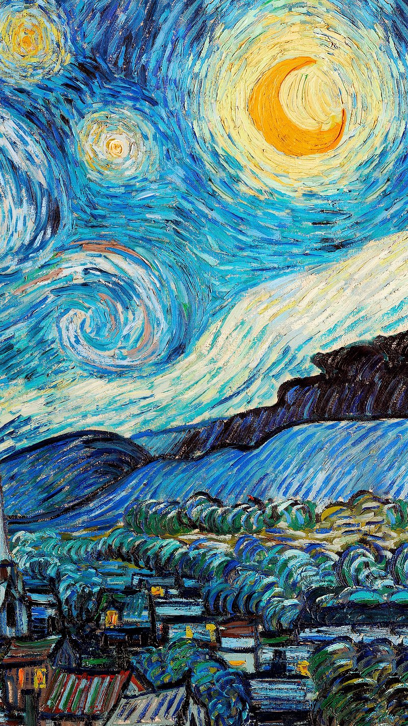 Van Gogh iPhone wallpaper HD  Premium Photo Illustration  rawpixel