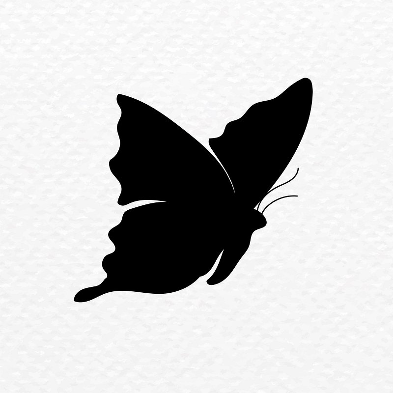 Butterfly logo Free Stock Vectors