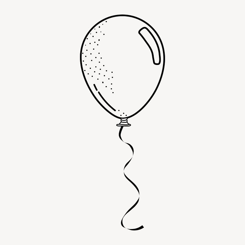 How to Draw a Balloon  Make Your Own Party Decorations