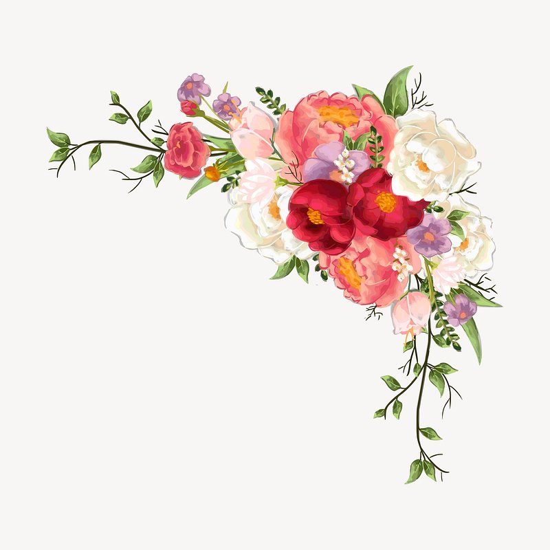 Border Flower Rose Line  Free Images at  - vector clip