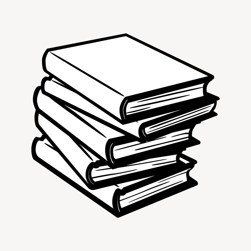 Stacked Books PNG Picture, Sketch Vintage Books Stacked Pencil Drawing,  Sketch, Book, Vintage PNG Image For Free Download