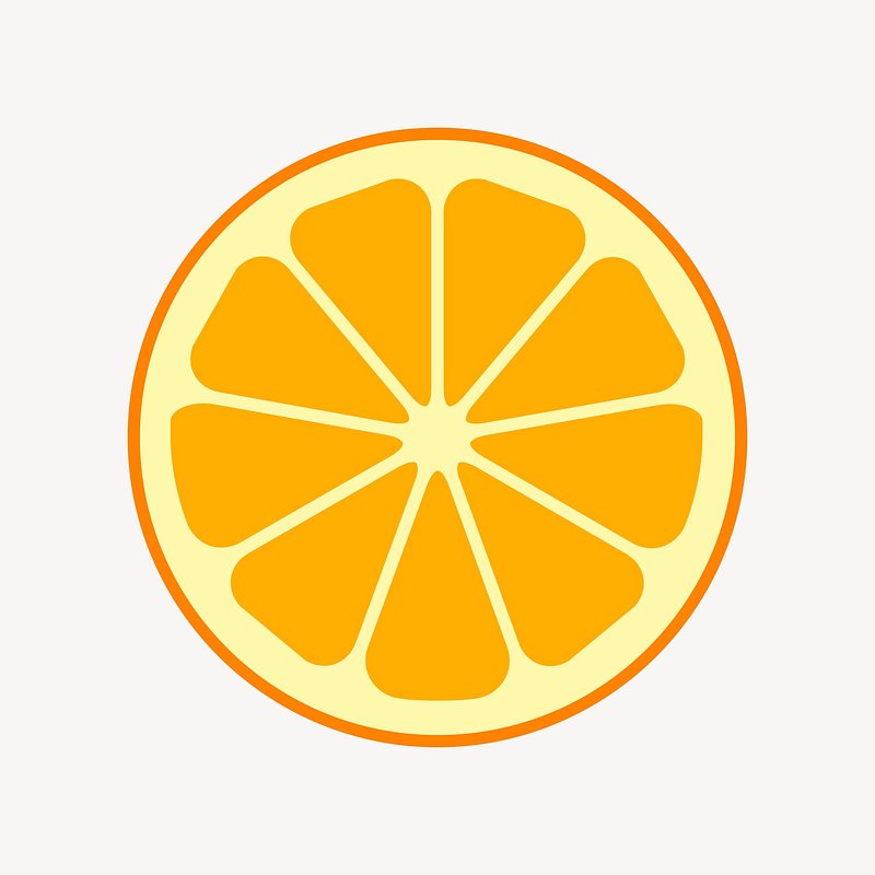 Animated Orange Slice