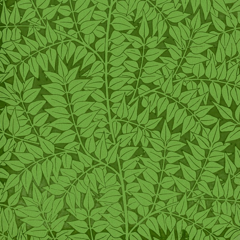 William Morris's vintage green laurel | Premium Photo - rawpixel