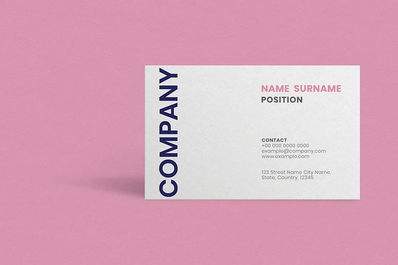 Blank business card design mockup vector, premium image by rawpixel.com