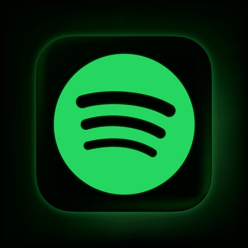 Red spotify icon - Free red site logo icons