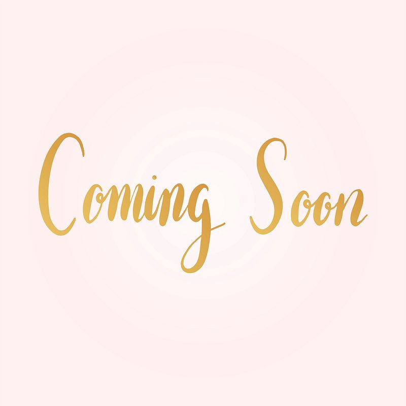 Coming soon word, pink & | Free PSD Illustration - rawpixel