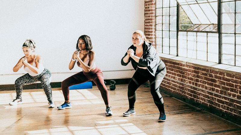 Diverse active women doing squats | Premium Photo - rawpixel