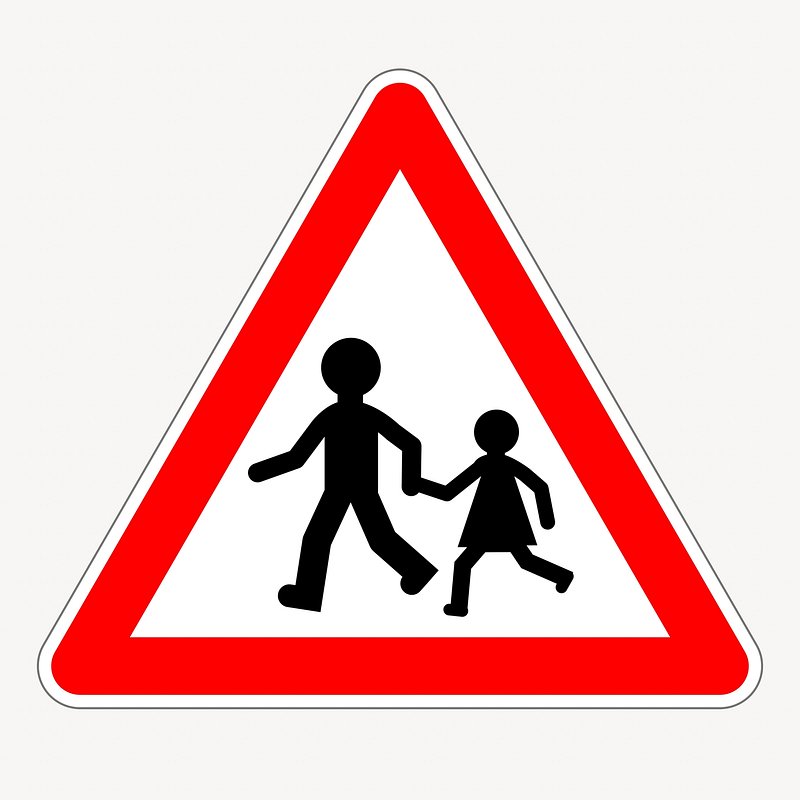 Simple Us Crossing Signs Stock Illustration - Download Image Now