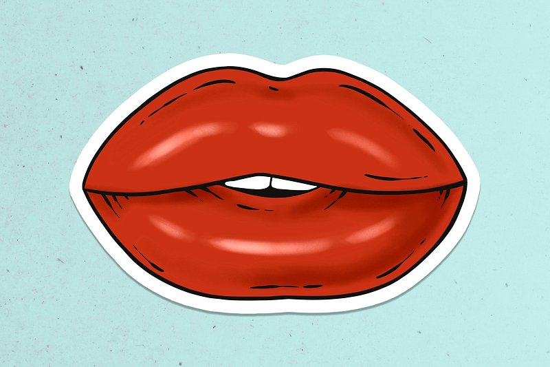 Details 150+ glossy lips drawing best