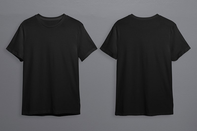 T-shirts mockup psd black | Premium PSD Mockup - rawpixel