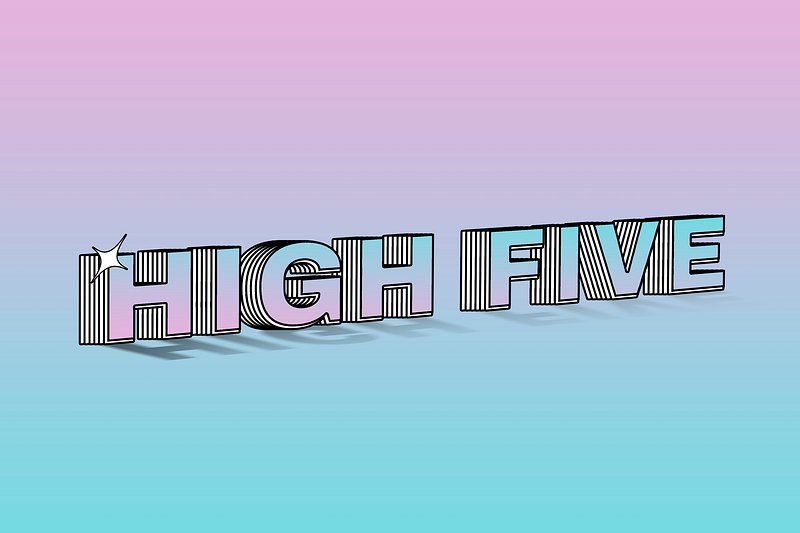 High Five Images  Free Photos, PNG Stickers, Wallpapers & Backgrounds -  rawpixel