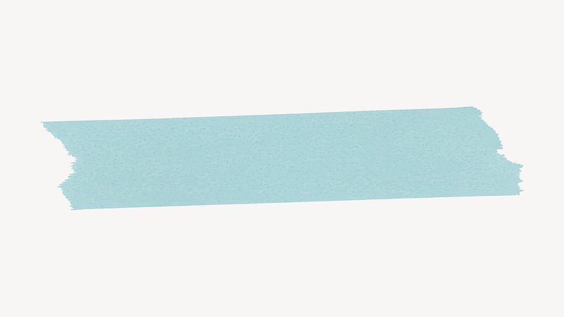 Washi tape, stationery, blue design | Premium Photo - rawpixel