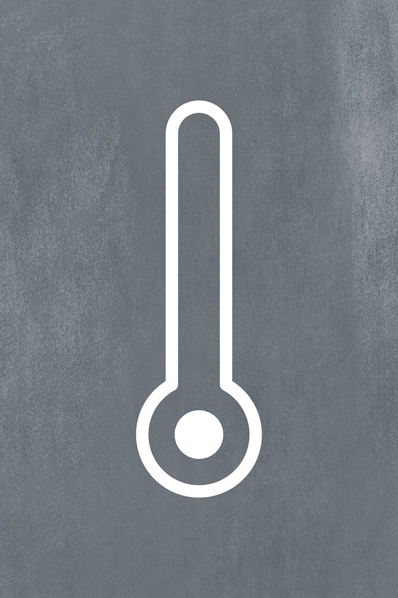 Weather Thermometer Isolated On White Vector High-Res Vector
