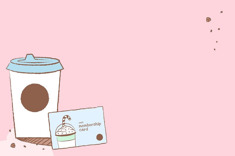 Coffee Cup Cute Illustration Tumblr Aesthetic Icon | Postcard