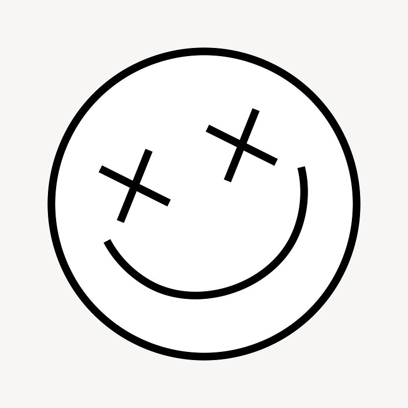 Emoji Black And White png download - 640*960 - Free Transparent Smile png  Download. - CleanPNG / KissPNG