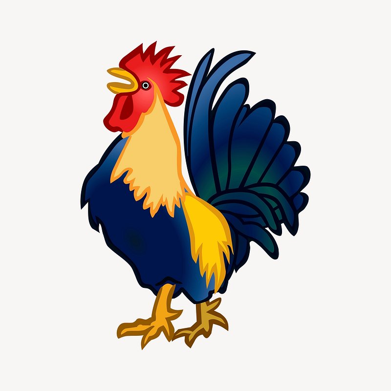 Rooster Tail Clipart PNG, Vector, PSD, and Clipart With