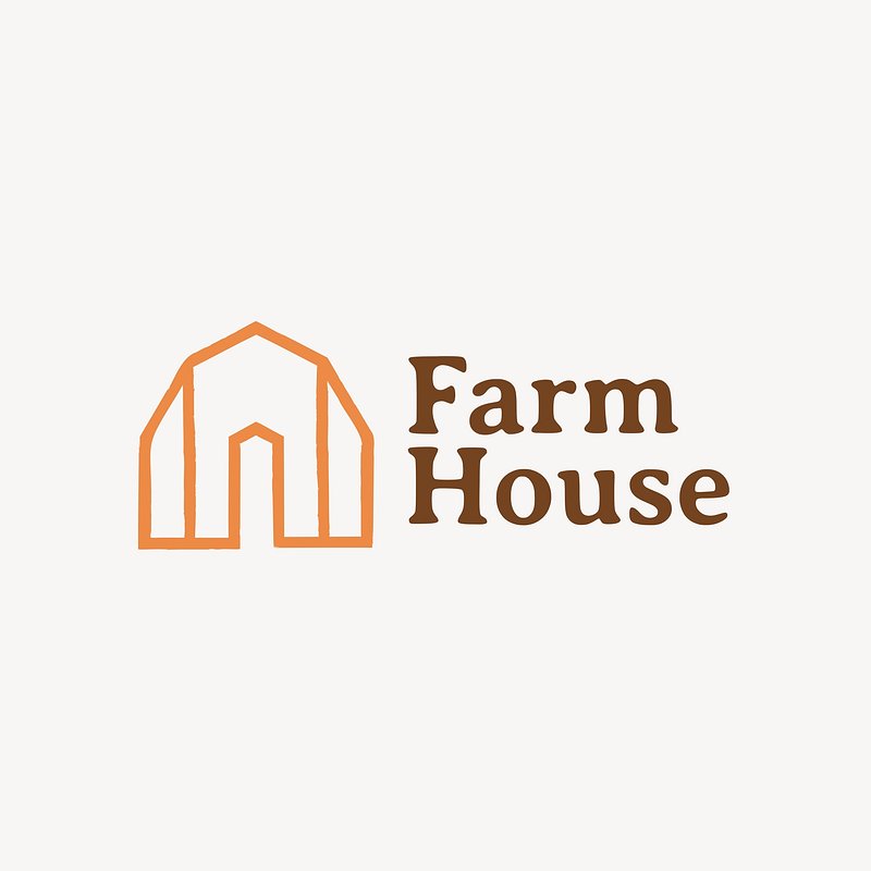 Farmhouse Logo-3 by PUSH iQ on Dribbble