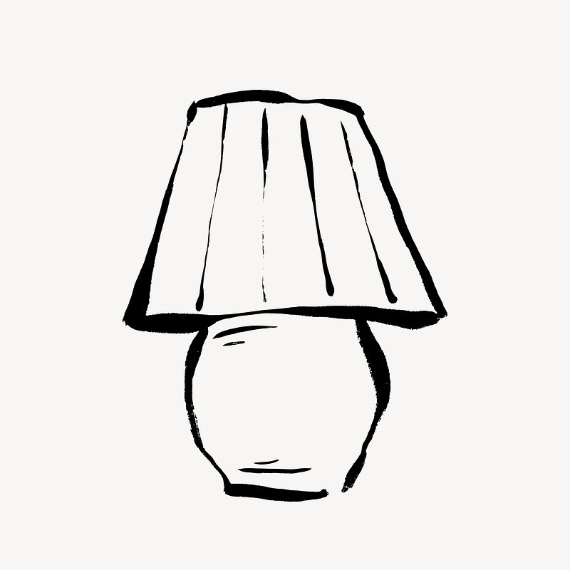 Top more than 159 lamp drawing easy latest