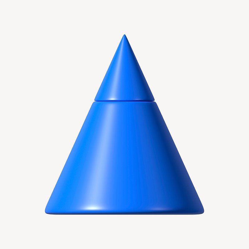 cone shape clipart