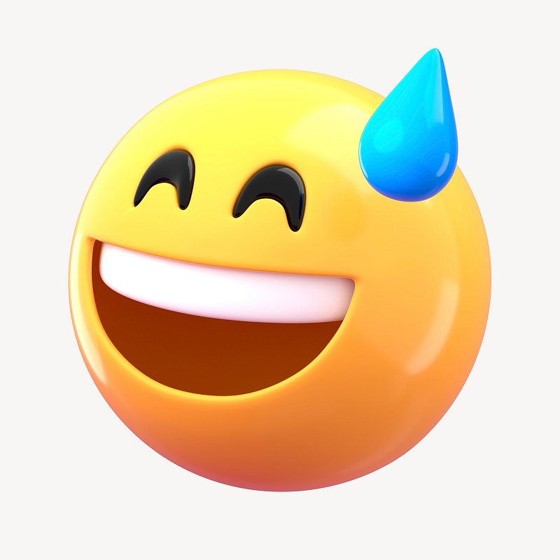 Sweating Emoji Images | Free Photos, PNG Stickers, Wallpapers