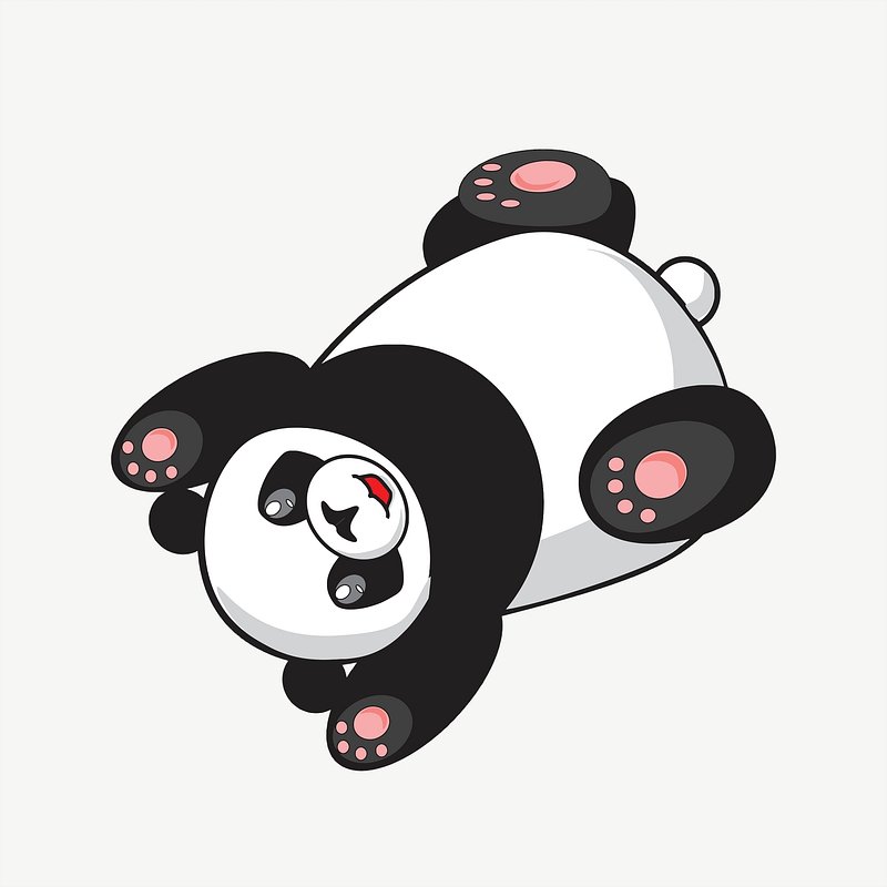 Kawaii Panda PNG, Vector, PSD, and Clipart With Transparent Background for  Free Download