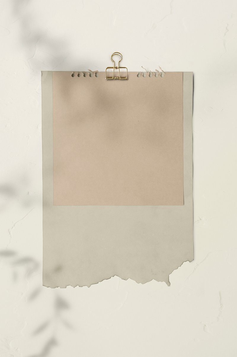Premium Photo  Mockup of a blank orange memo paper with copy