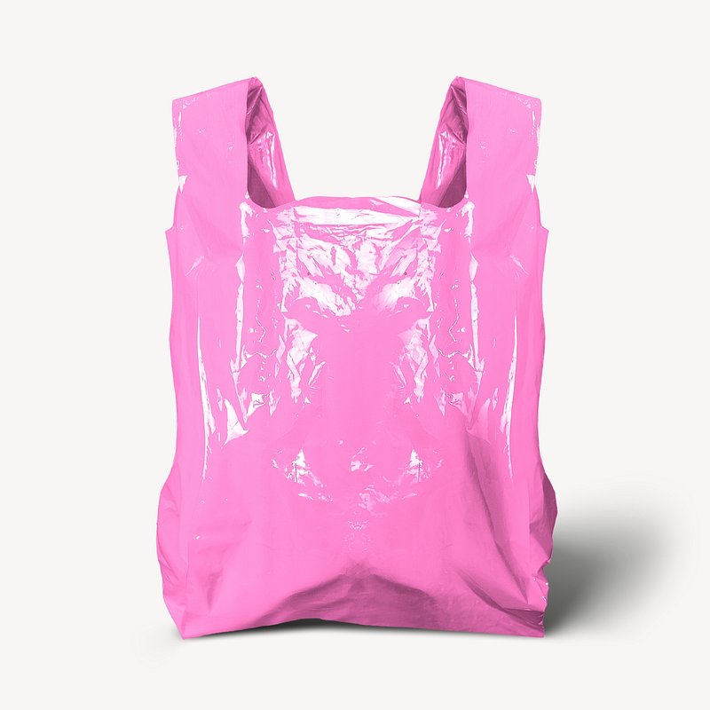 Pink Thing of the Day: Pink Garbage Bag Project