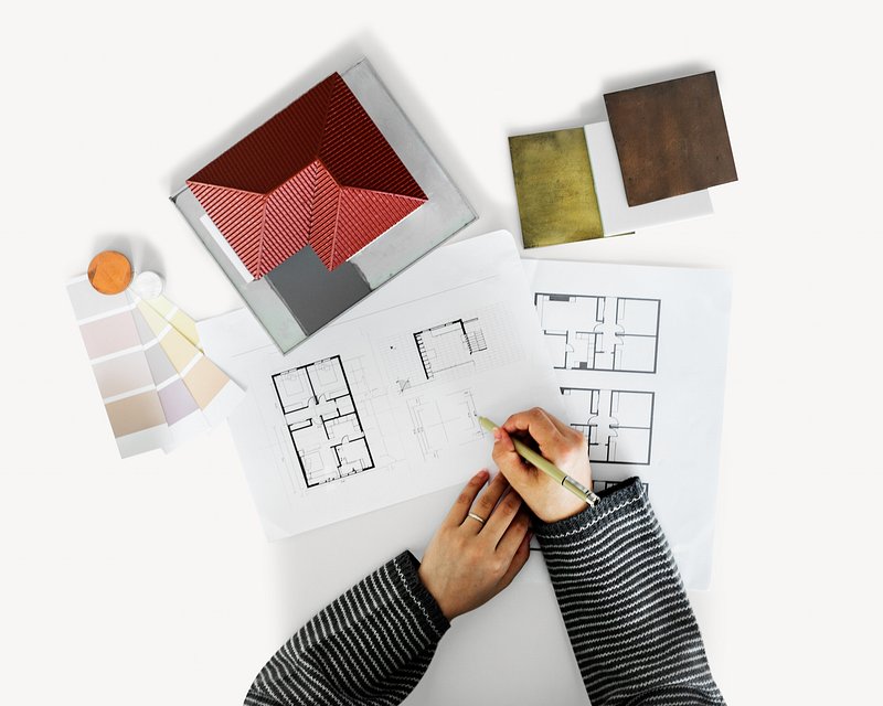 Architect writing plan isolated image Premium Photo rawpixel
