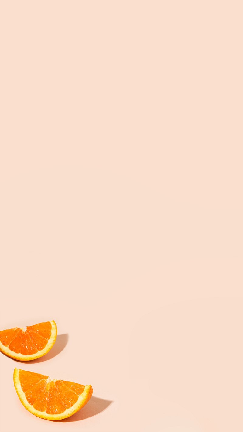 Orange background cute desktop wallpaper  Premium Photo  rawpixel