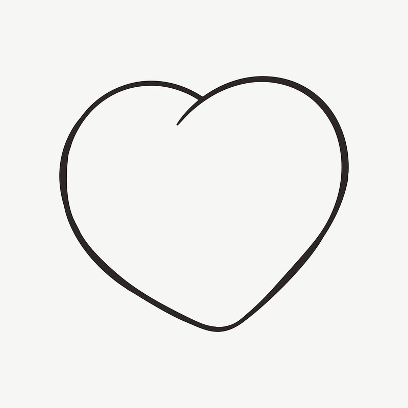 cute heart drawing
