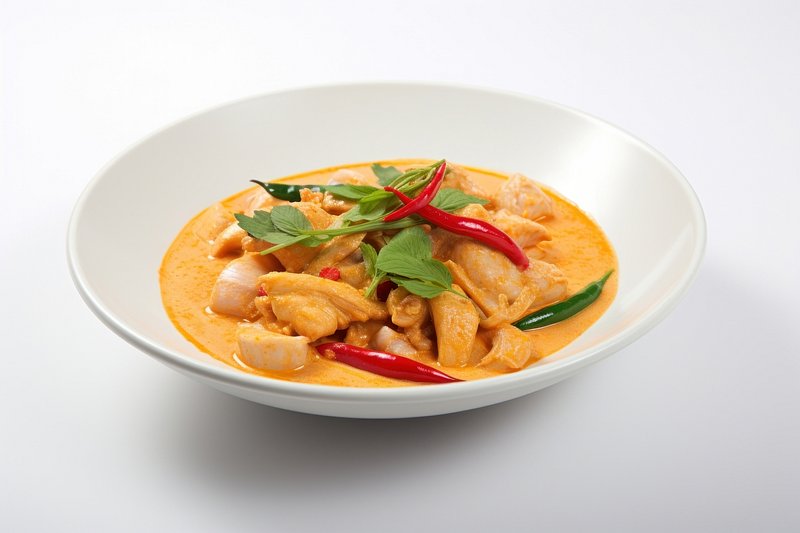 Thai Chicken Curry (kaeng ghai) Pot Pie : r/CulinaryPlating