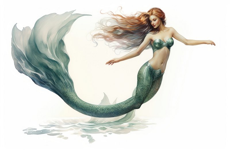 Illustration Design Pixel Art Mermaid Stock Illustration - Download Image  Now - Mermaid, White Background, Adult - iStock