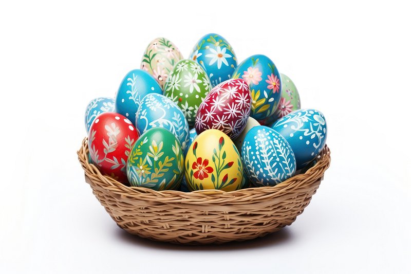 Easter Basket Images  Free Photos, PNG Stickers, Wallpapers & Backgrounds  - rawpixel