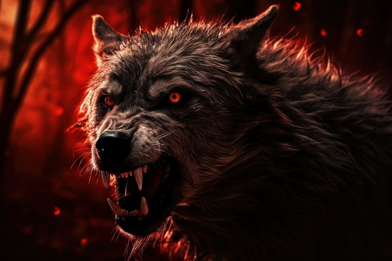Premium AI Image | Black wolf wallpapers for iphone and android. these hd  wallpapers will make you happy. black wolf wallpaper, wolf wallpaper,  animal wallpaper, iphone wallpaper, iphone
