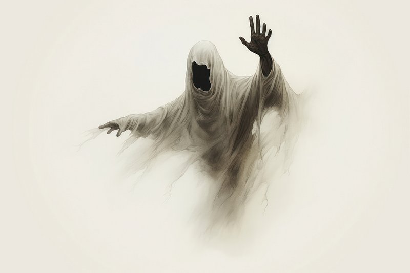 scary ghost png
