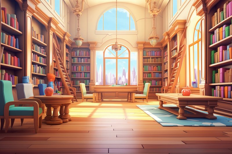 Anime Library Wallpapers - Wallpaper Cave