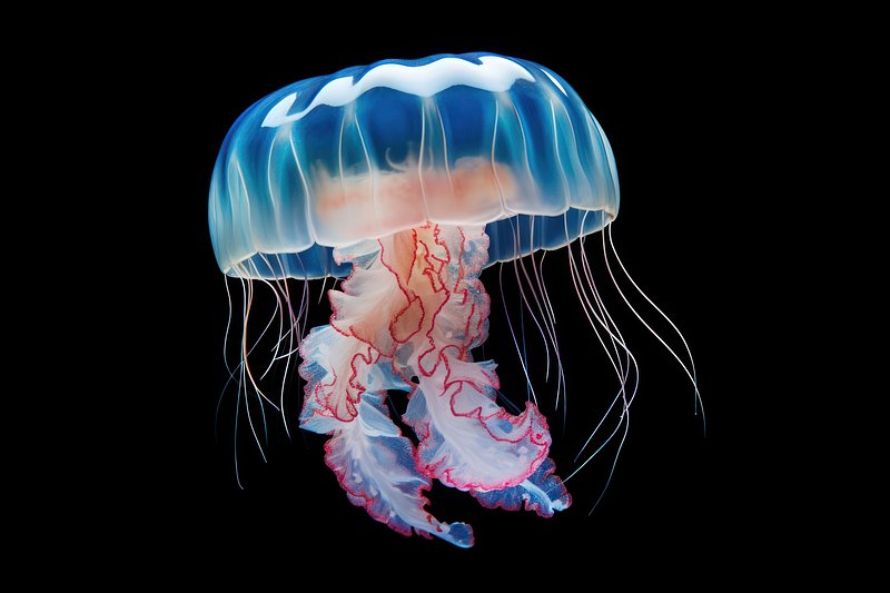 Jellyfish animal invertebrate zooplankton. AI | Premium Photo - rawpixel