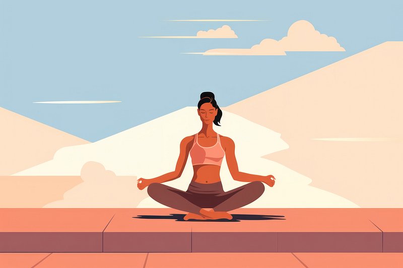 Yoga yoga sports adult. AI  Free Photo Illustration - rawpixel