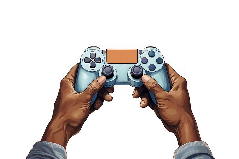 Gaming Controller In Hand Gif By Art4ever Background, 3d Cartoon Hand  Holding A Virtual Reality Headset And Holding A Controllers With The Other  Hand, Hd Photography Photo, Game Background Image And Wallpaper