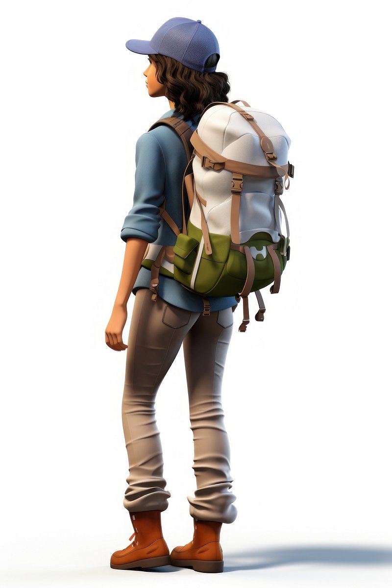 Backpack Bag T-shirt Video , backpack, video Game, fictional  Character, human Back png