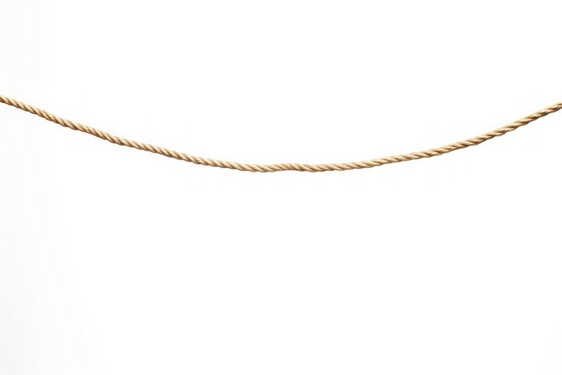 PNG Long string rope white
