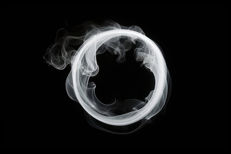 Smoke Heart Realistic Vector Images (over 170)
