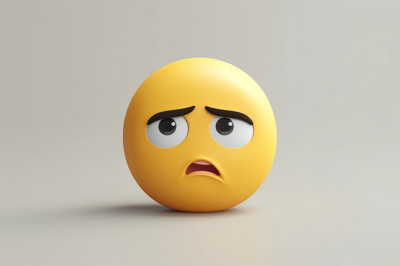 Sad Emoji: Image Gallery (List View)