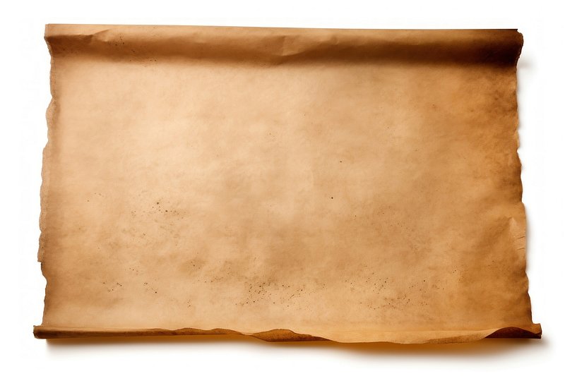 Premium Photo  Old brown parchment paper sheet aged generative ai