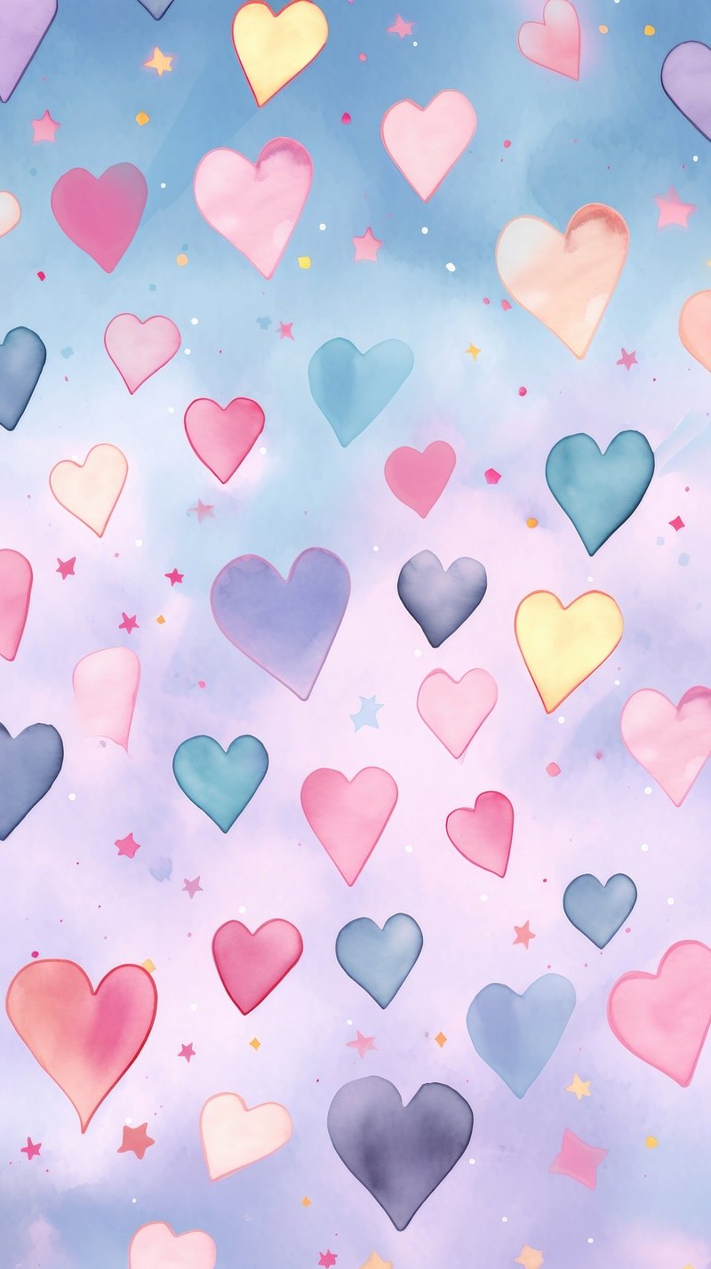 sweet wallpapers of hearts