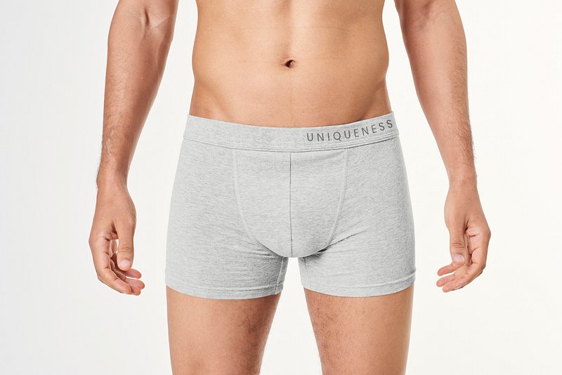 Premium Photo  The stylish new men's underwear on a white background  closeup