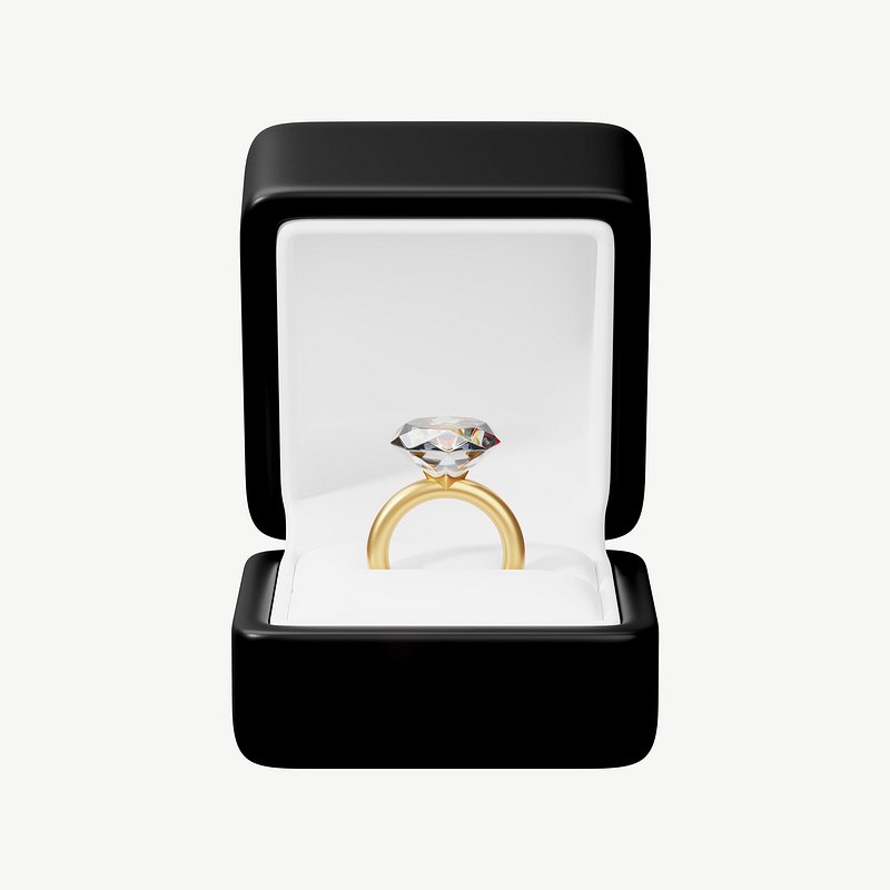Diamond engagement ring - Tyvodar